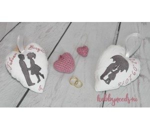 Stickserie - ITH Herzen "First Love"